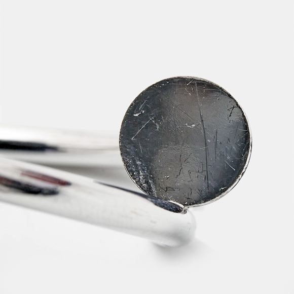 CARTIER Juste Un Clou Diamonds 18k White Gold Bracelet 16 - Picture 5 of 6